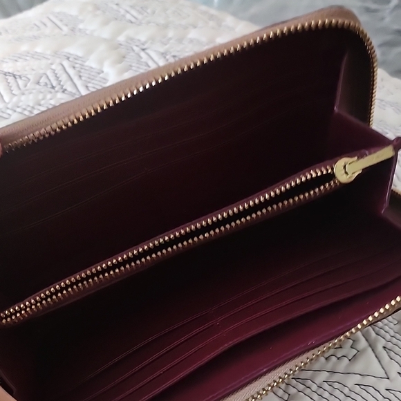 Coach Brown and Pink Wallet - Picture 3 of 16